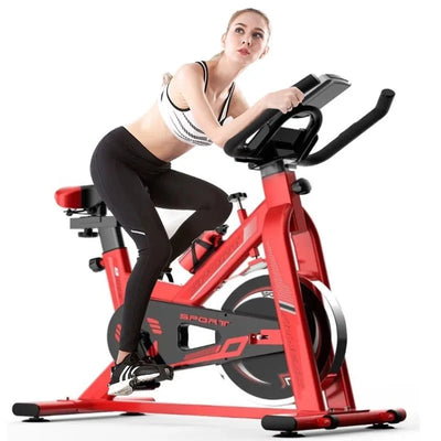Indoor Spin Bike – Silent Magnetic Exercise Cycle