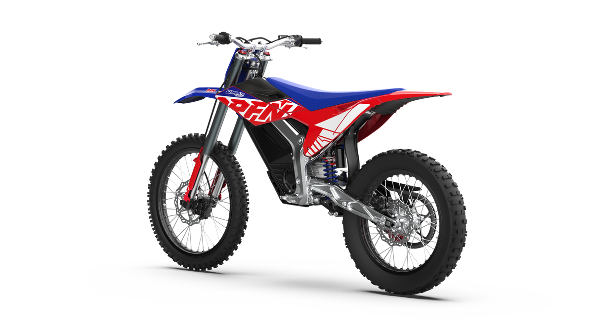 2026 RFN Warrior Pro SX-E15 Plus Electric Dirt Bike - 61 MPH Off-Road