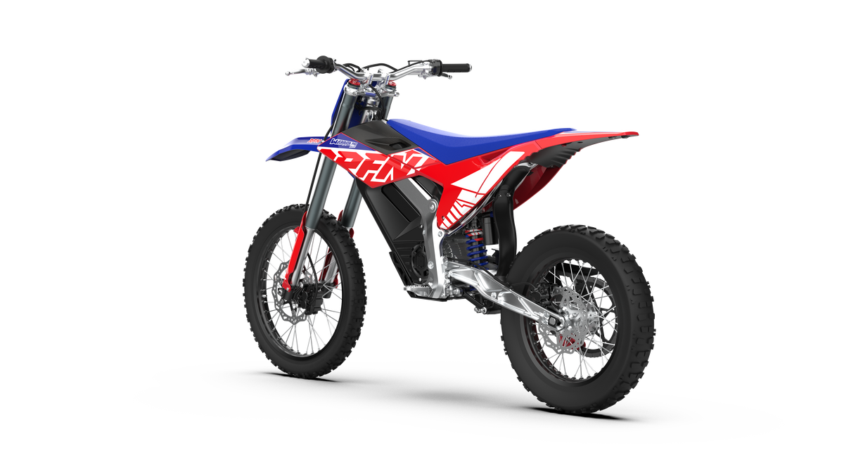 2026 RFN Warrior Pro SX-E15 Electric Dirt Bike - 56 MPH Off-Road