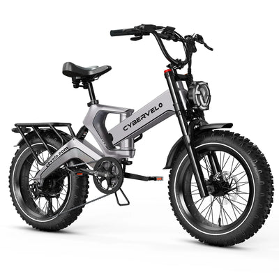 Cybervelo EK6 Max E-Bike | 40Ah, 30+ MPH & 150 Mi Range