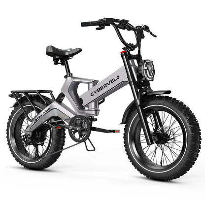 Cybervelo EK6 Max E-Bike | 40Ah, 30+ MPH & 150 Mi Range