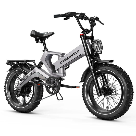 Cybervelo EK6 Max E-Bike | 40Ah, 30+ MPH & 150 Mi Range