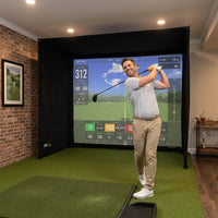 Simbox Golf Simulator Enclosure - 7 Sizes Available — Lifestyle