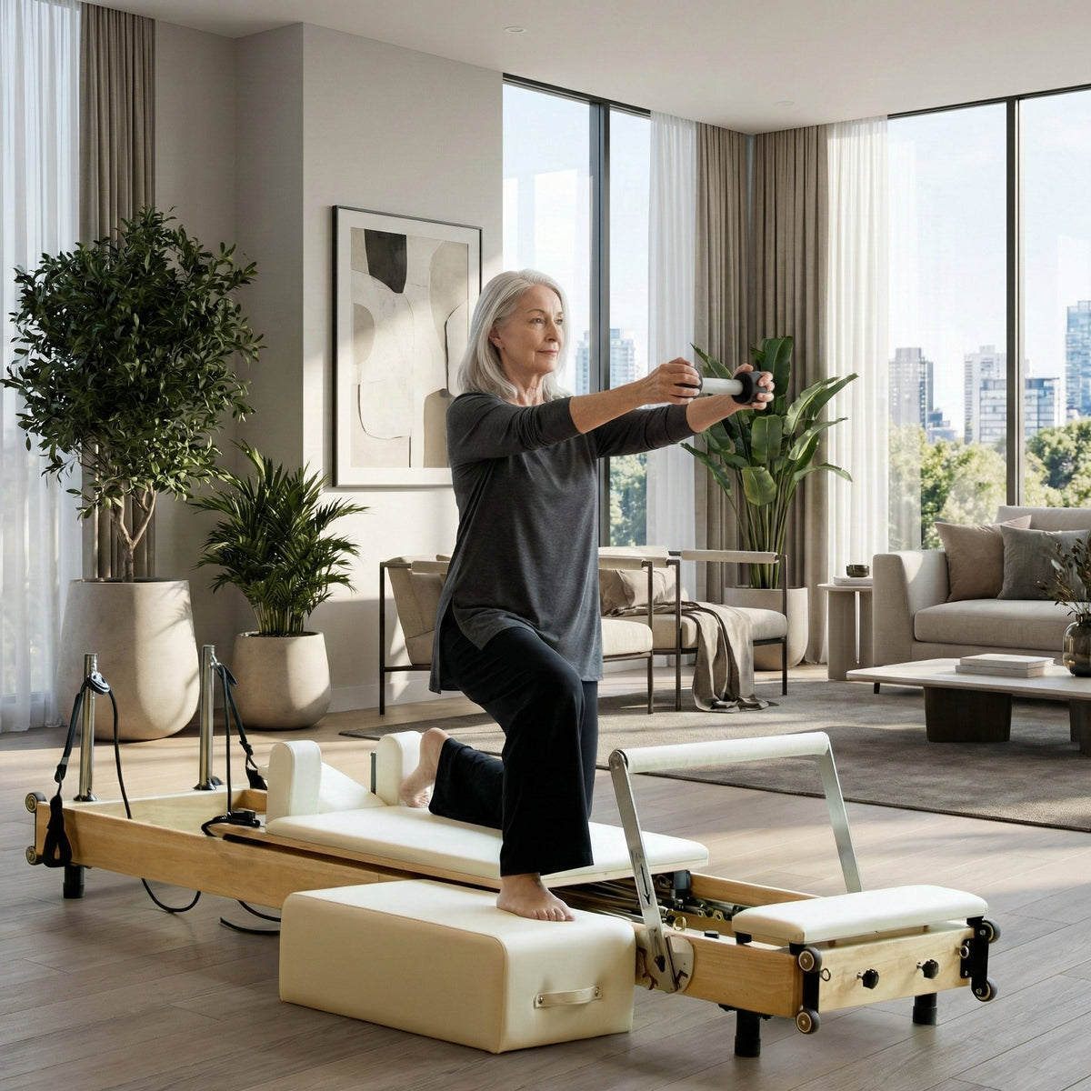 Zous Pro Foldable Pilates Reformer